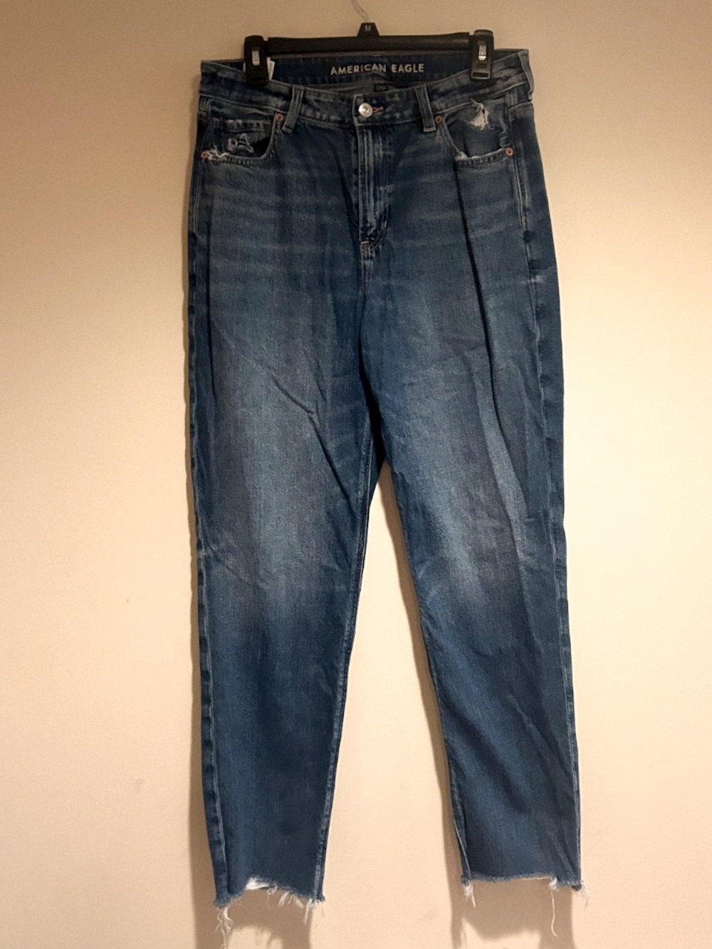 American Eagle Dark Wash Mom Jeans Sz 10